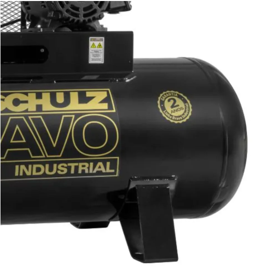 Compressor de Ar Schulz Bravo CSL 30BR 30 PCM 250L 7,5HP 175 PSI Trifásico