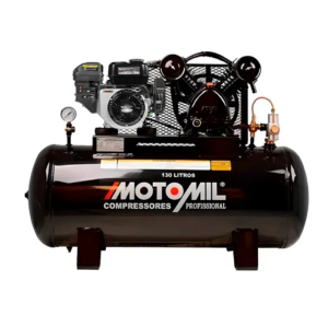 Compressor de Ar Motomil 15 PCM 130L Motor a Gasolina 7HP 140 PSI
