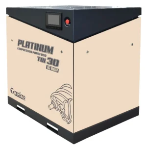 Compressor de Ar Parafuso Techto Platinum TBI30 30 HP 16 Bar 380V Trifásico
