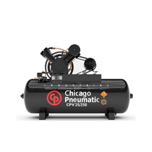 Compressor de Ar 25 PCM 250L Trifas 175 Psi CPV Chicago Pneumatic
