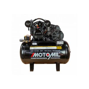 Compressor de Ar 10 PCM 100L Monofásico 140 PSI CMV PL Motomil 2 HP Bivolt