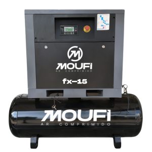 MOUFI – Compressor de Ar FX-15 15 HP 250 Litros 380V 10 Bar
