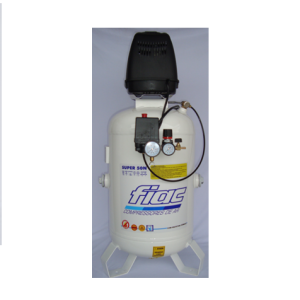 Compressor Ar 7,6 Pcm 57 Lt Isento Vertical Fiac
