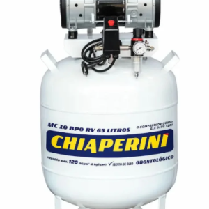 Compressor de Ar Chiaperini BPO Isento de Óleo 10 PCM 65L 2HP 120 PSI 220V