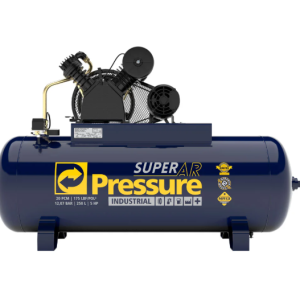 Compressor de Ar Super Pressure 20 PCM 250L 5HP 175 PSI Profissional